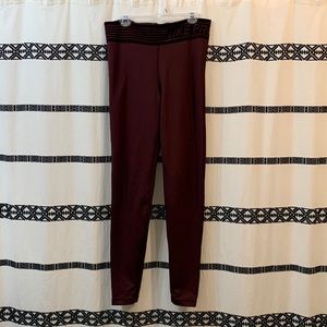 Nike Pro Burgundy Leggings